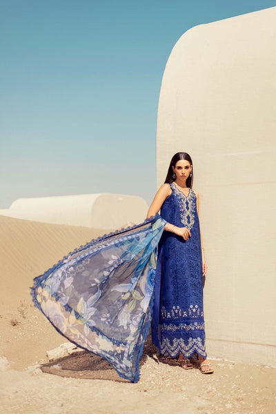 Noor By Saadia Asad | Eid Handwork Laserkari Lawn 24 | D12 -  Noor by Saadia Asad Luxury - Original Designer Dress - House of Maryam