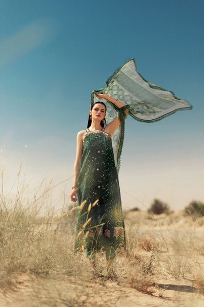 Noor By Saadia Asad | Eid Handwork Laserkari Lawn 24 | D8 -  Noor by Saadia Asad Luxury - Original Designer Dress - House of Maryam