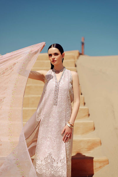 Noor By Saadia Asad | Eid Handwork Laserkari Lawn 24 | D7 -  Noor by Saadia Asad Luxury - Original Designer Dress - House of Maryam