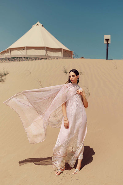 Noor By Saadia Asad | Eid Handwork Laserkari Lawn 24 | D7 -  Noor by Saadia Asad Luxury - Original Designer Dress - House of Maryam