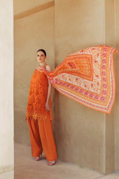 Noor By Saadia Asad | Eid Handwork Laserkari Lawn 24 | D11 -  Noor by Saadia Asad Luxury - Original Designer Dress - House of Maryam