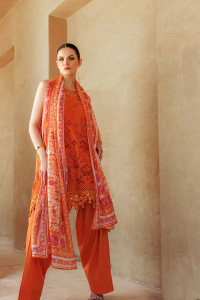 Noor By Saadia Asad | Eid Handwork Laserkari Lawn 24 | D11 -  Noor by Saadia Asad Luxury - Original Designer Dress - House of Maryam
