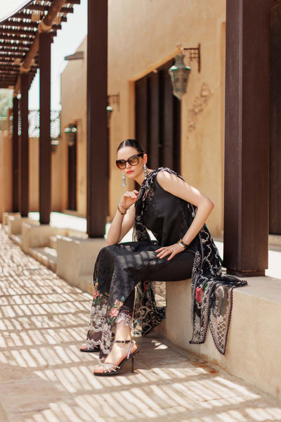 Noor By Saadia Asad | Eid Handwork Laserkari Lawn 24 | D6 -  Noor by Saadia Asad Luxury - Original Designer Dress - House of Maryam