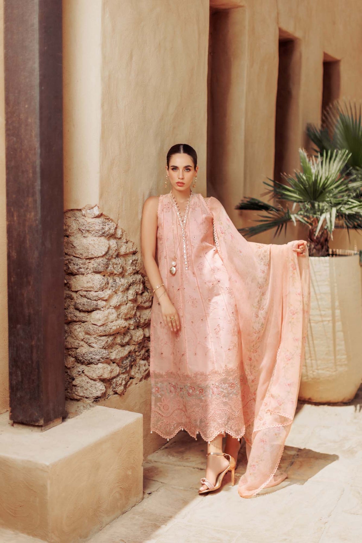 Noor By Saadia Asad | Eid Handwork Laserkari Lawn 24 | D10 -  Noor by Saadia Asad Luxury - Original Designer Dress - House of Maryam