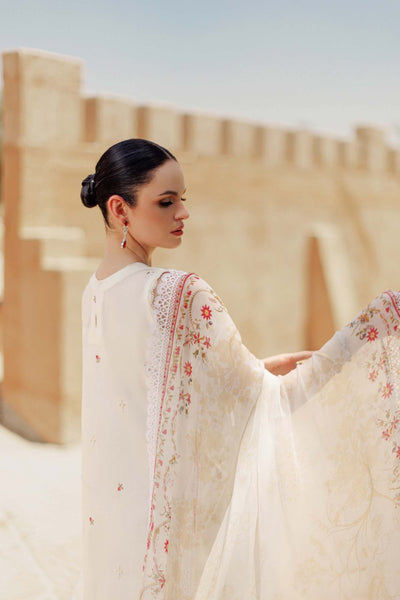 Noor By Saadia Asad | Eid Handwork Laserkari Lawn 24 | D9 -  Noor by Saadia Asad Luxury - Original Designer Dress - House of Maryam