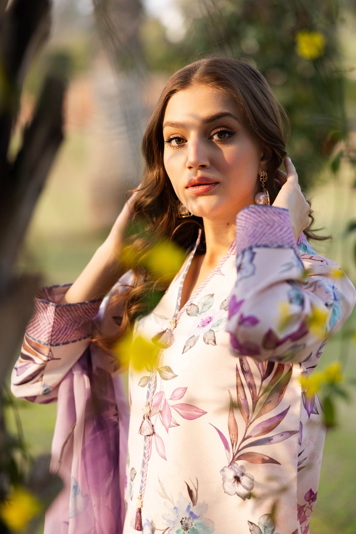 Alizeh | Sheen Lawn Prints 25 | AF-PL-6030-Fero -  Alizeh Ladies Clothes - Original Designer Dress - House of Maryam