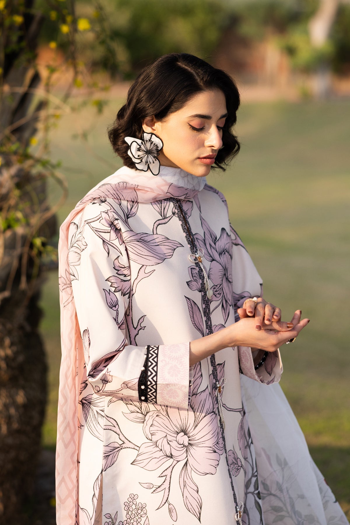 Alizeh | Sheen Lawn Prints 25 | AF-PL-6036-Rafaello -  Alizeh Ladies Clothes - Original Designer Dress - House of Maryam