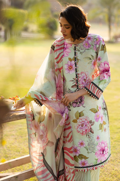 Alizeh | Sheen Lawn Prints 25 | AF-PL-6034-Cleo -  Alizeh Ladies Clothes - Original Designer Dress - House of Maryam