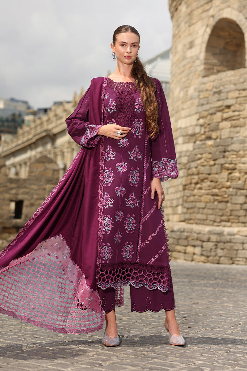 Rangrasiya | Carnation Luxury Shawl Edit | Affogato by Rang Rasiya