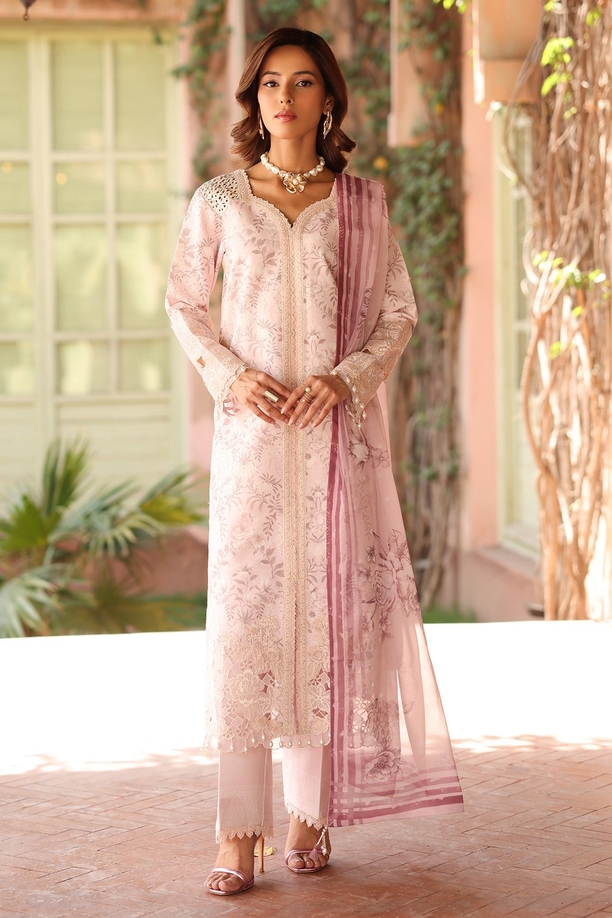 Alizeh | Embroidered Printed Festive Edit 25 | AF-EPL-7040-ARUNA -  Alizeh Ladies Clothes - Original Designer Dress - House of Maryam