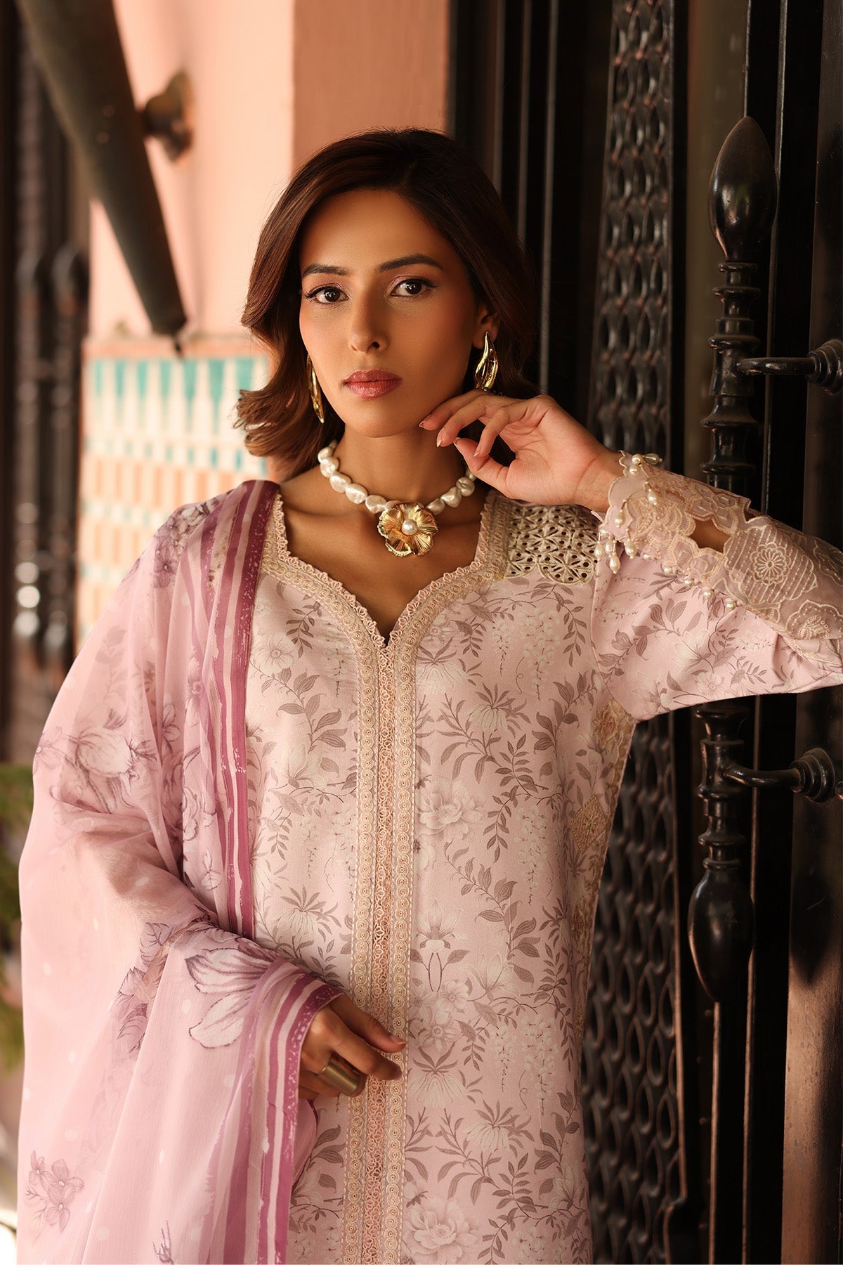 Alizeh | Embroidered Printed Festive Edit 25 | AF-EPL-7040-ARUNA -  Alizeh Ladies Clothes - Original Designer Dress - House of Maryam