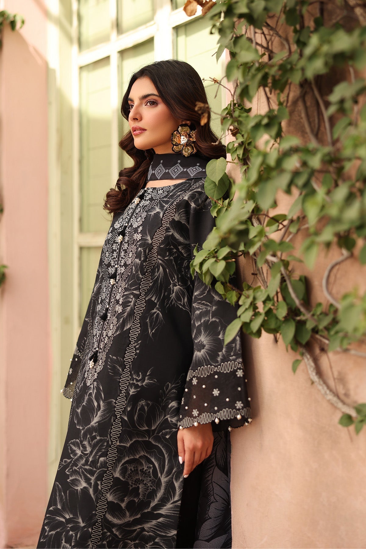 Alizeh | Embroidered Printed Festive Edit 25 | AF-EPL-7037-AZLIN -  Alizeh Ladies Clothes - Original Designer Dress - House of Maryam
