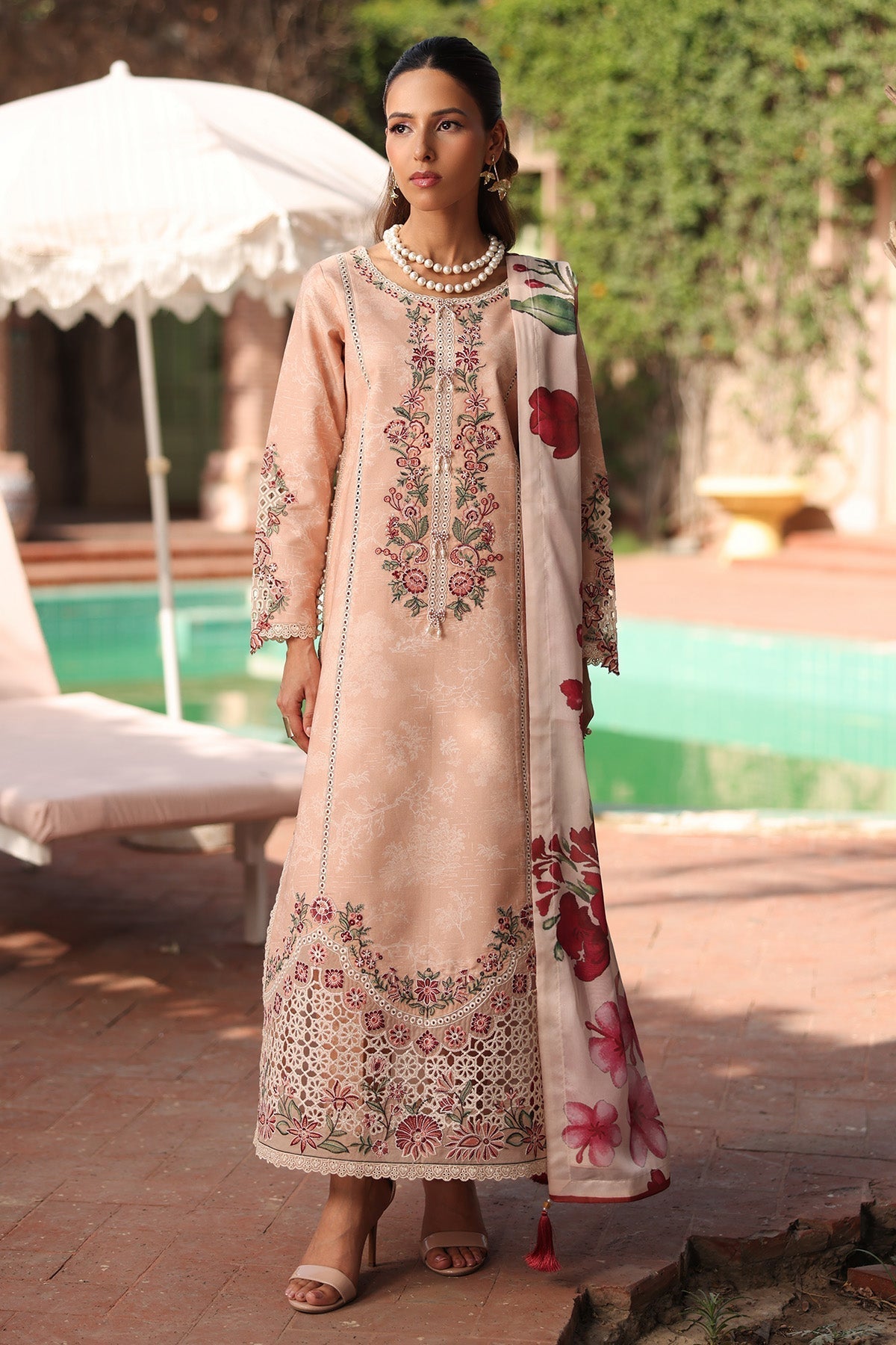 Alizeh | Embroidered Printed Festive Edit 25 | AF-EPL-7036-CLOVER -  Alizeh Ladies Clothes - Original Designer Dress - House of Maryam