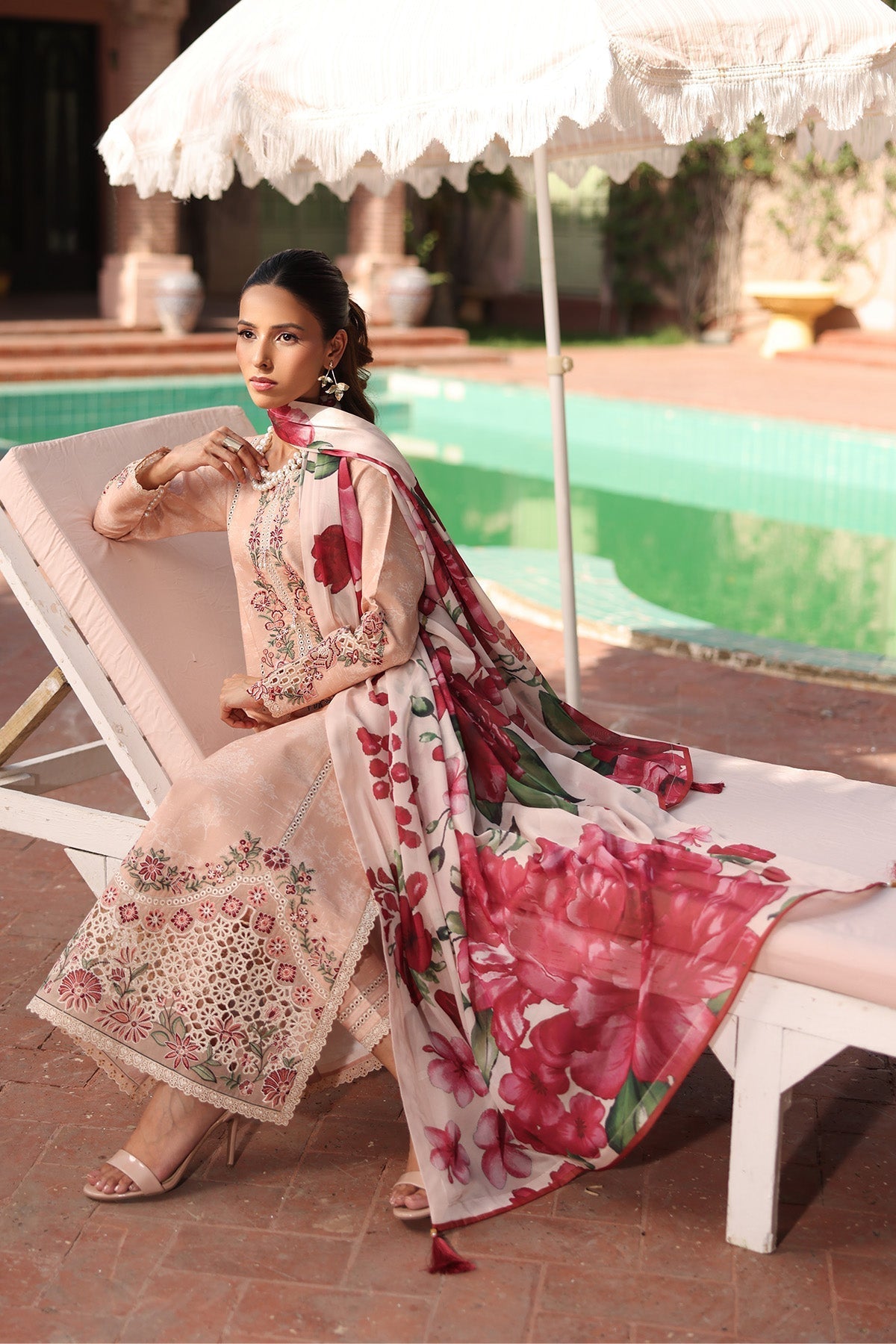 Alizeh | Embroidered Printed Festive Edit 25 | AF-EPL-7036-CLOVER -  Alizeh Ladies Clothes - Original Designer Dress - House of Maryam
