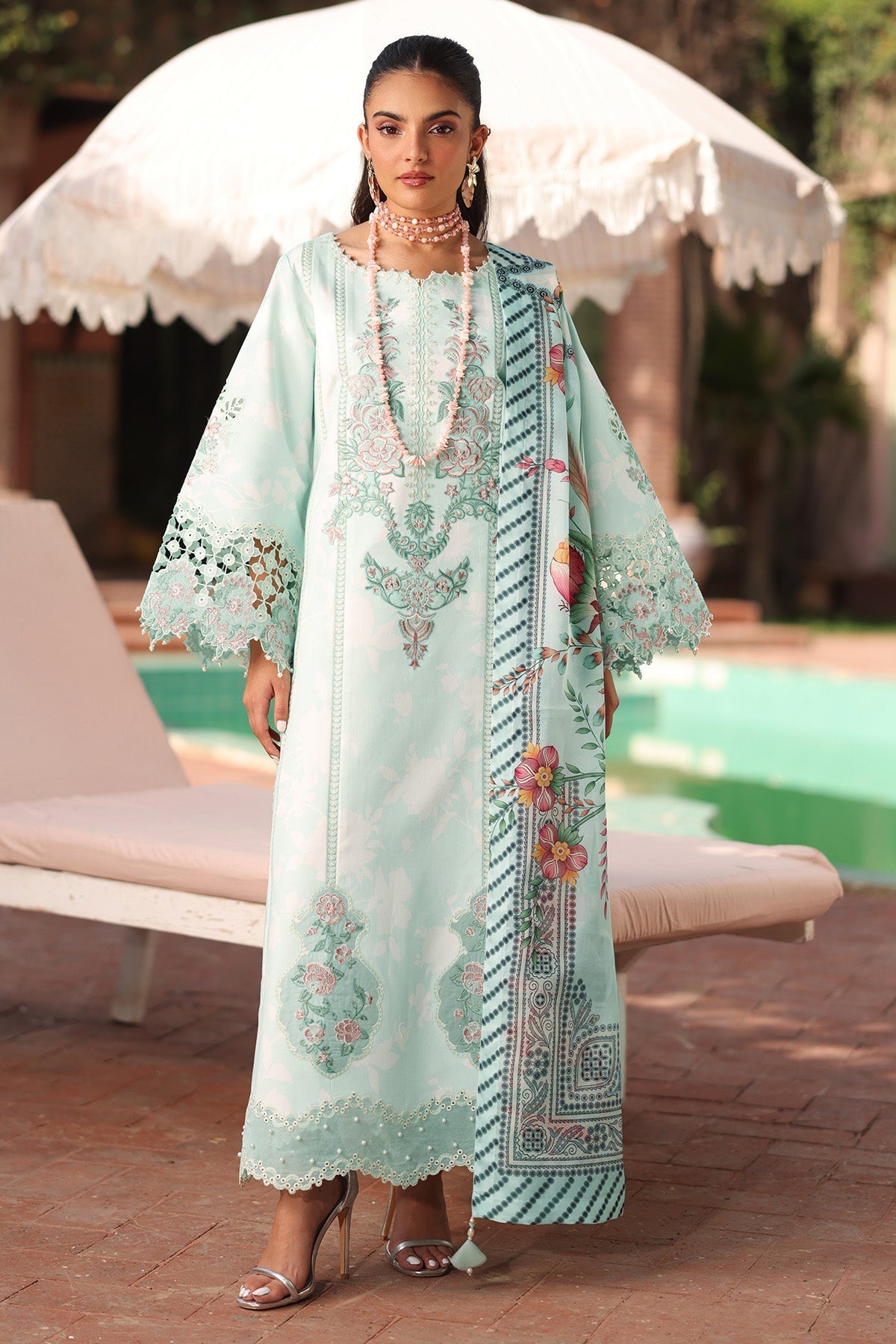 Alizeh | Embroidered Printed Festive Edit 25 |AF-EPL-7031-MIREGA -  Alizeh Ladies Clothes - Original Designer Dress - House of Maryam
