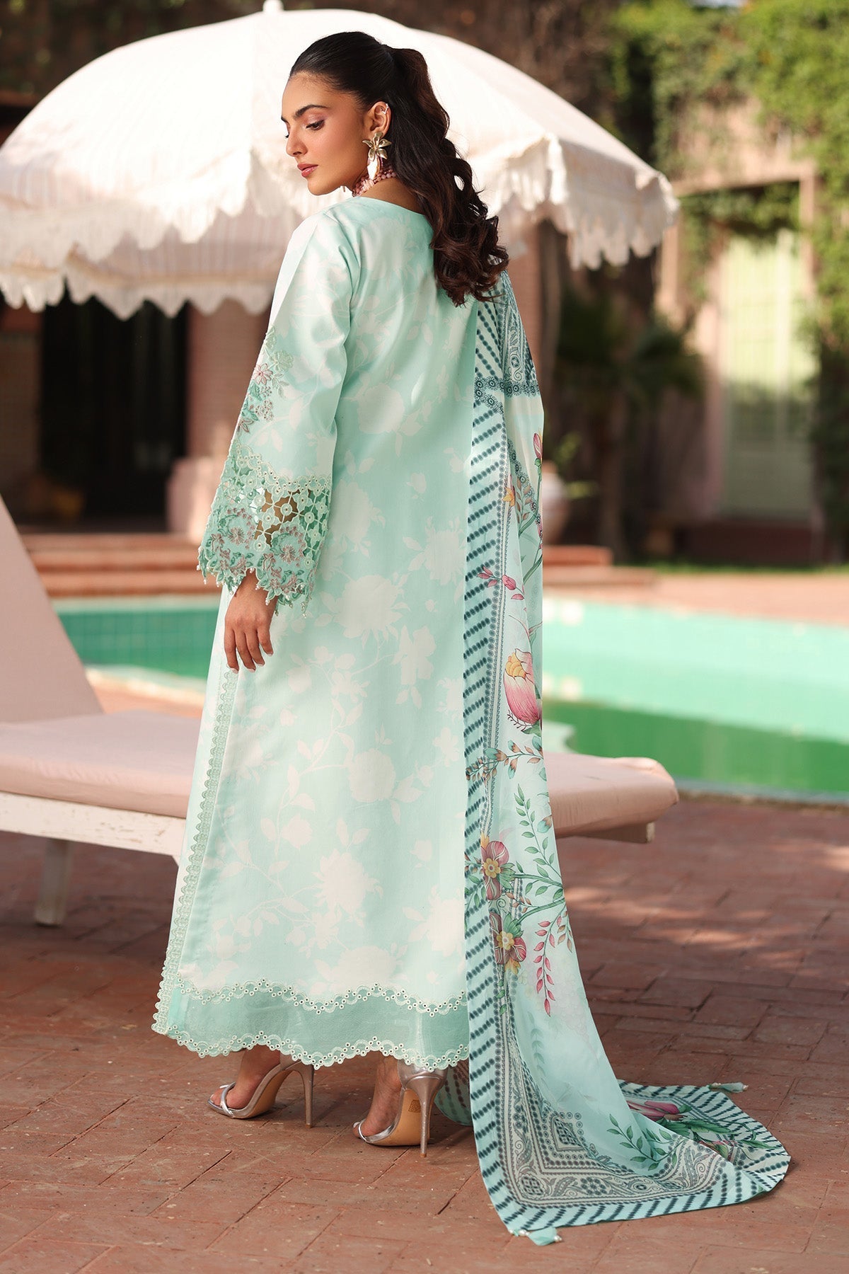 Alizeh | Embroidered Printed Festive Edit 25 |AF-EPL-7031-MIREGA -  Alizeh Ladies Clothes - Original Designer Dress - House of Maryam