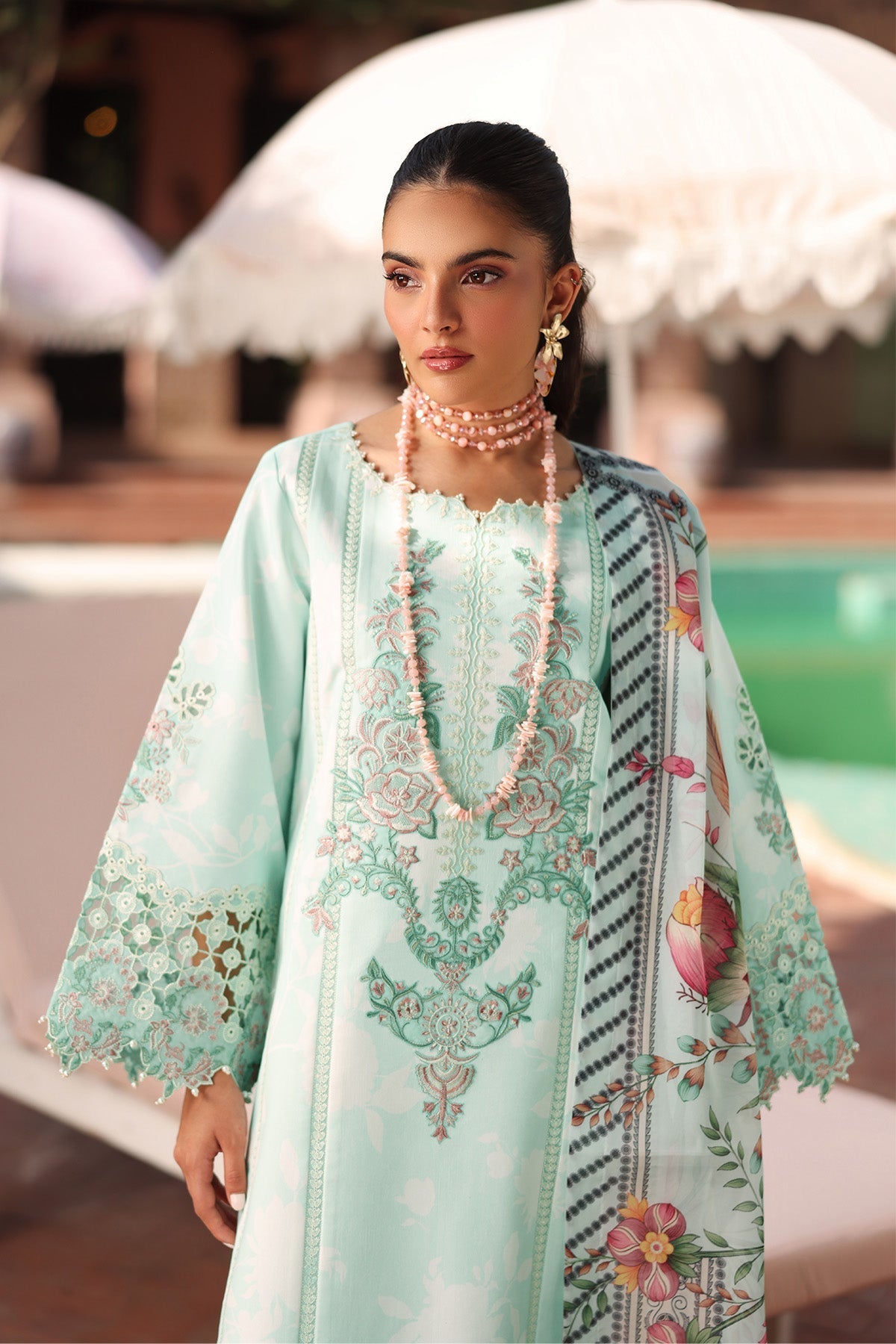 Alizeh | Embroidered Printed Festive Edit 25 |AF-EPL-7031-MIREGA -  Alizeh Ladies Clothes - Original Designer Dress - House of Maryam