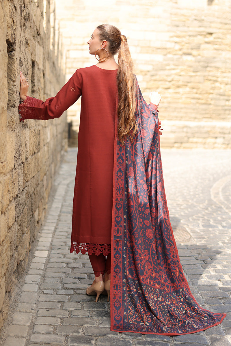 Rangrasiya | Carnation Luxury Shawl Edit | Cardamom-2