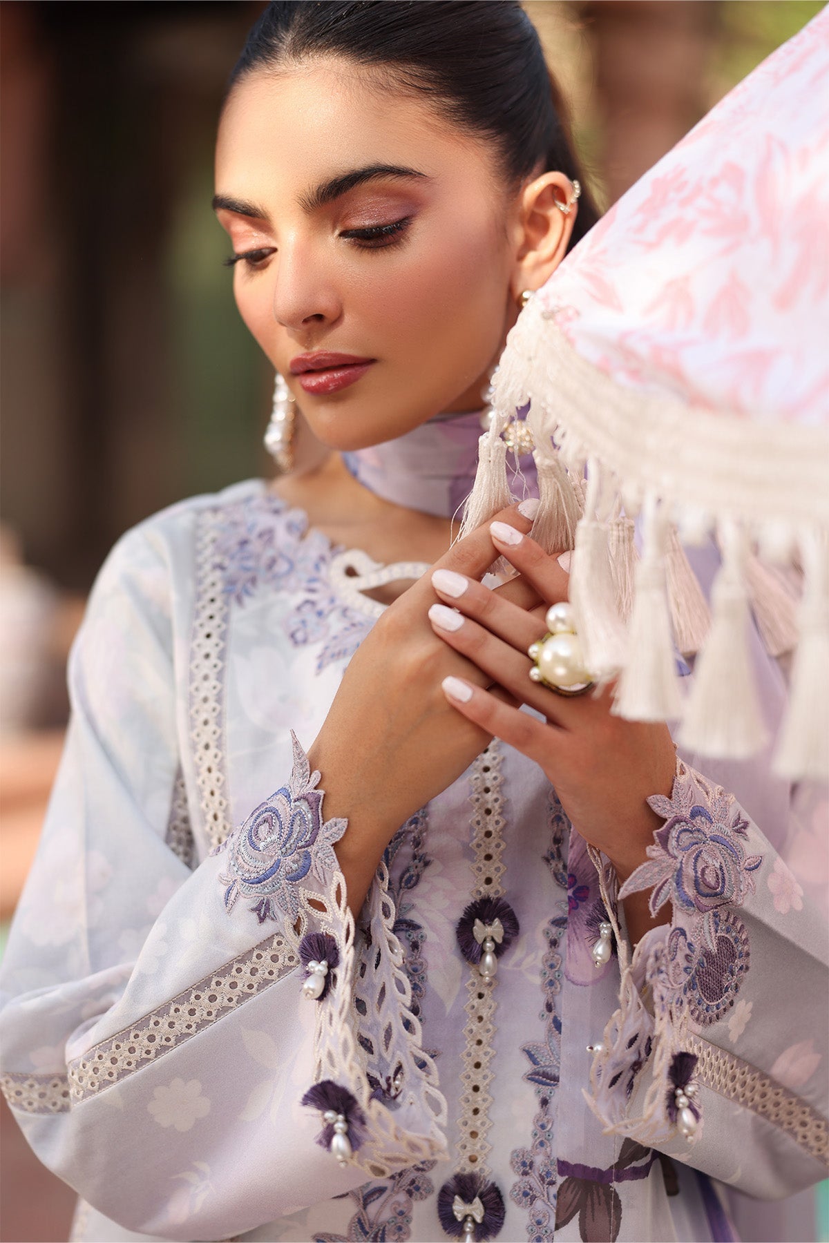 Alizeh | Embroidered Printed Festive Edit 25 | AF-EPL-7039-PRESTA -  Alizeh Ladies Clothes - Original Designer Dress - House of Maryam
