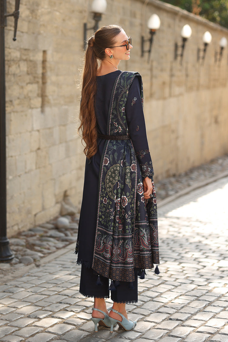 Rangrasiya | Carnation Luxury Shawl Edit | Americano by Rang Rasiya, image 2