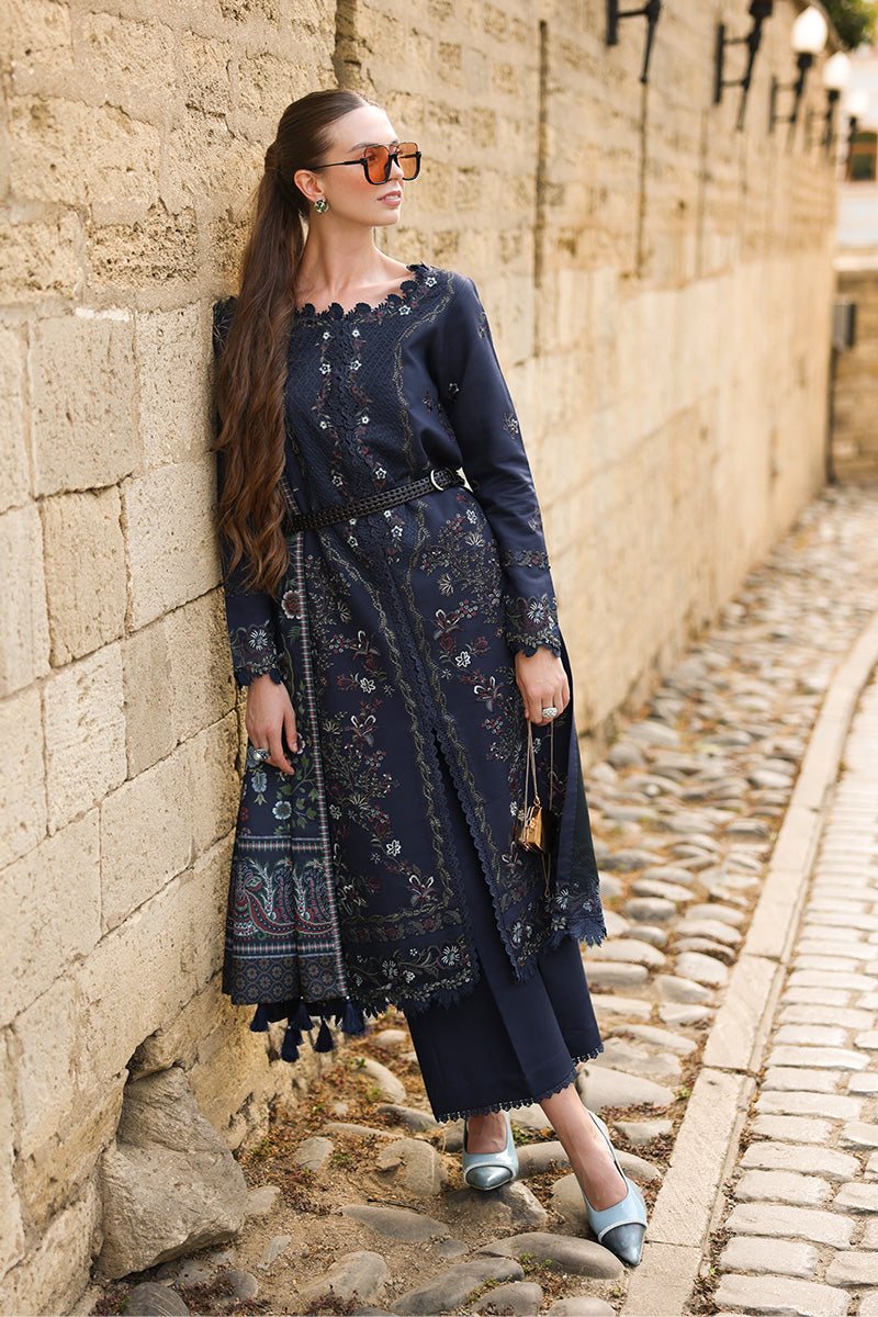 Rangrasiya | Carnation Luxury Shawl Edit | Americano by Rang Rasiya, image 5