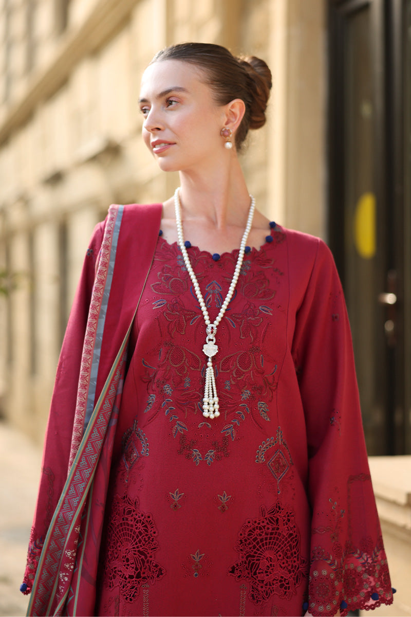 Rangrasiya | Carnation Luxury Shawl Edit | Mocha-4