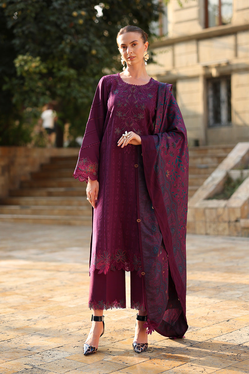 Rangrasiya | Carnation Luxury Shawl Edit | Espresso by Rang Rasiya