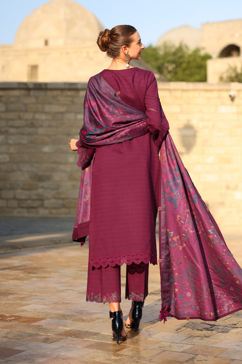 Rangrasiya | Carnation Luxury Shawl Edit | Espresso by Rang Rasiya, image 2