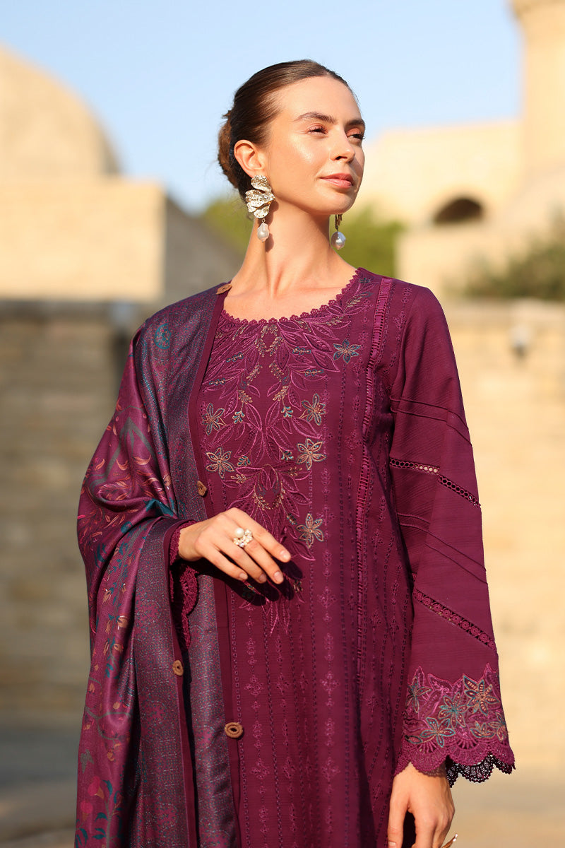 Rangrasiya | Carnation Luxury Shawl Edit | Espresso by Rang Rasiya, image 4