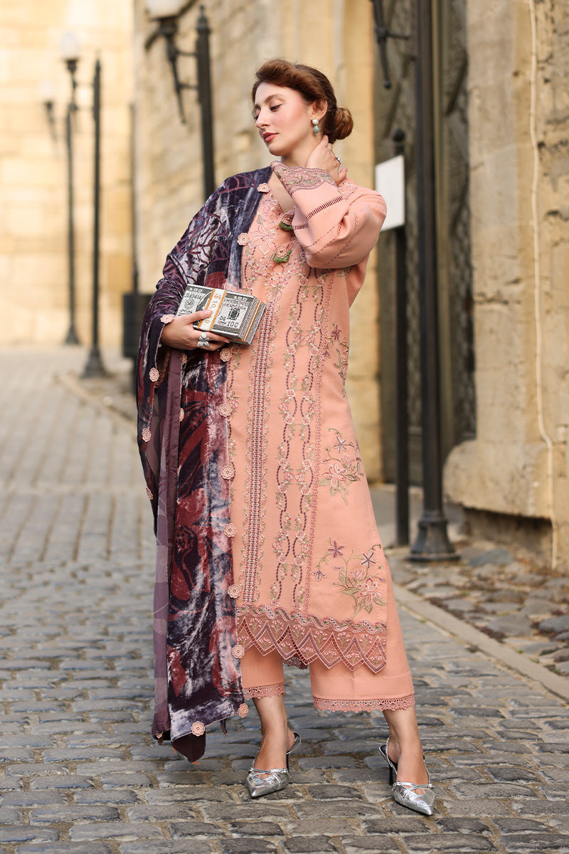 Rangrasiya | Carnation Luxury Shawl Edit | Latte by Rang Rasiya, image 2
