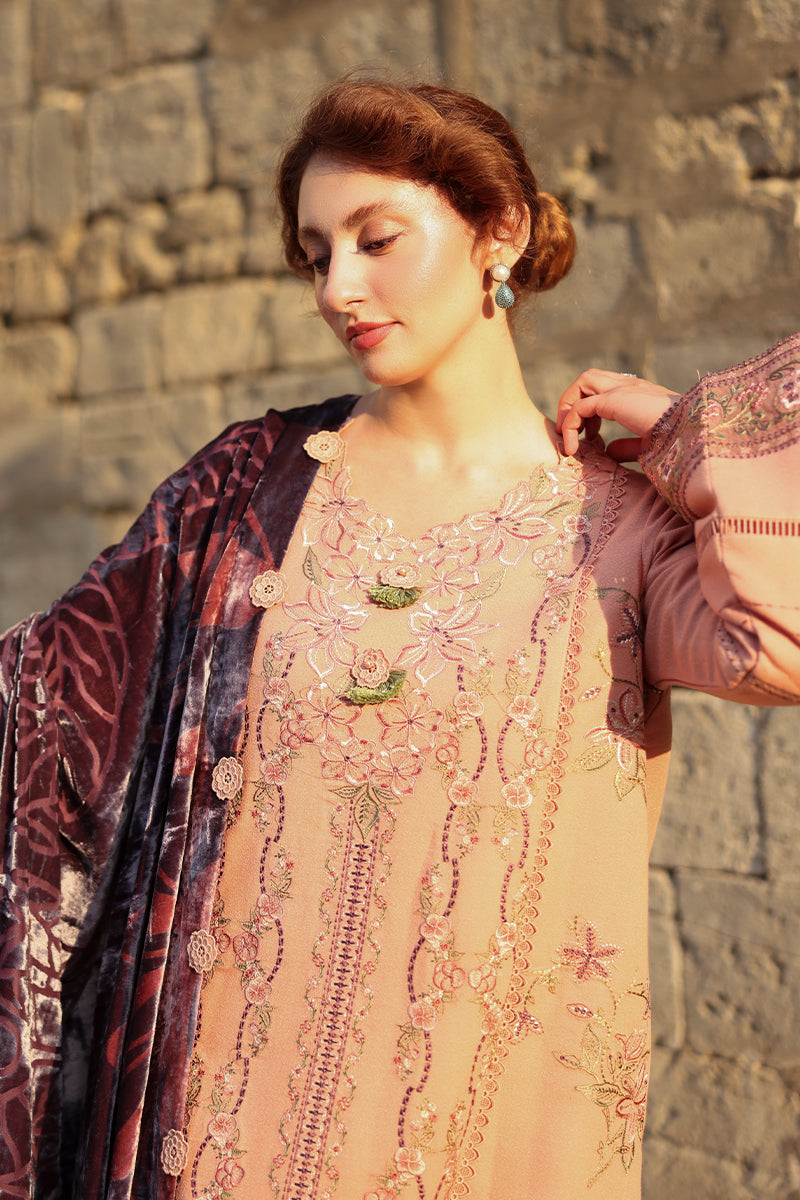 Rangrasiya | Carnation Luxury Shawl Edit | Latte by Rang Rasiya, image 3