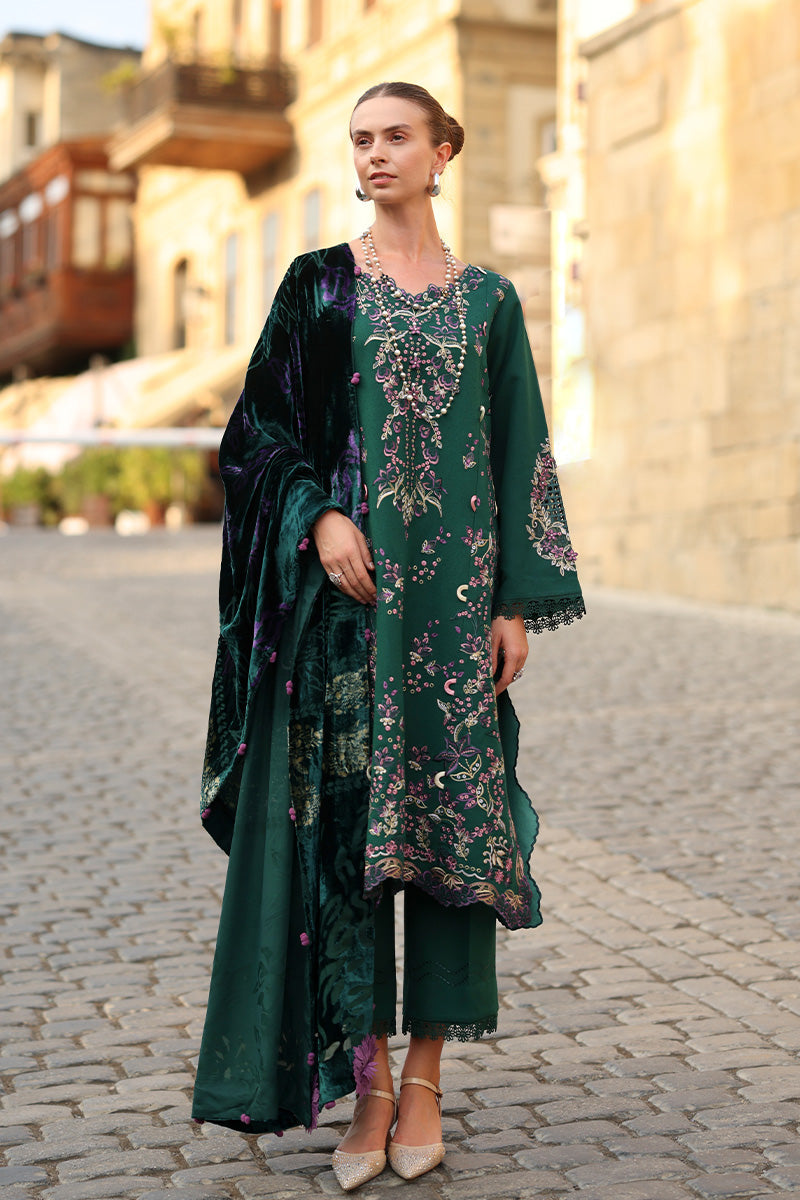 Rangrasiya | Carnation Luxury Shawl Edit | Matcha by Rang Rasiya