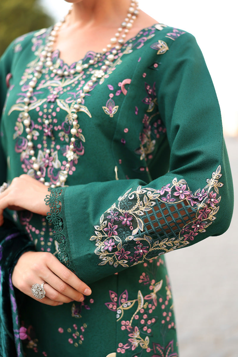 Rangrasiya | Carnation Luxury Shawl Edit | Matcha by Rang Rasiya, image 3