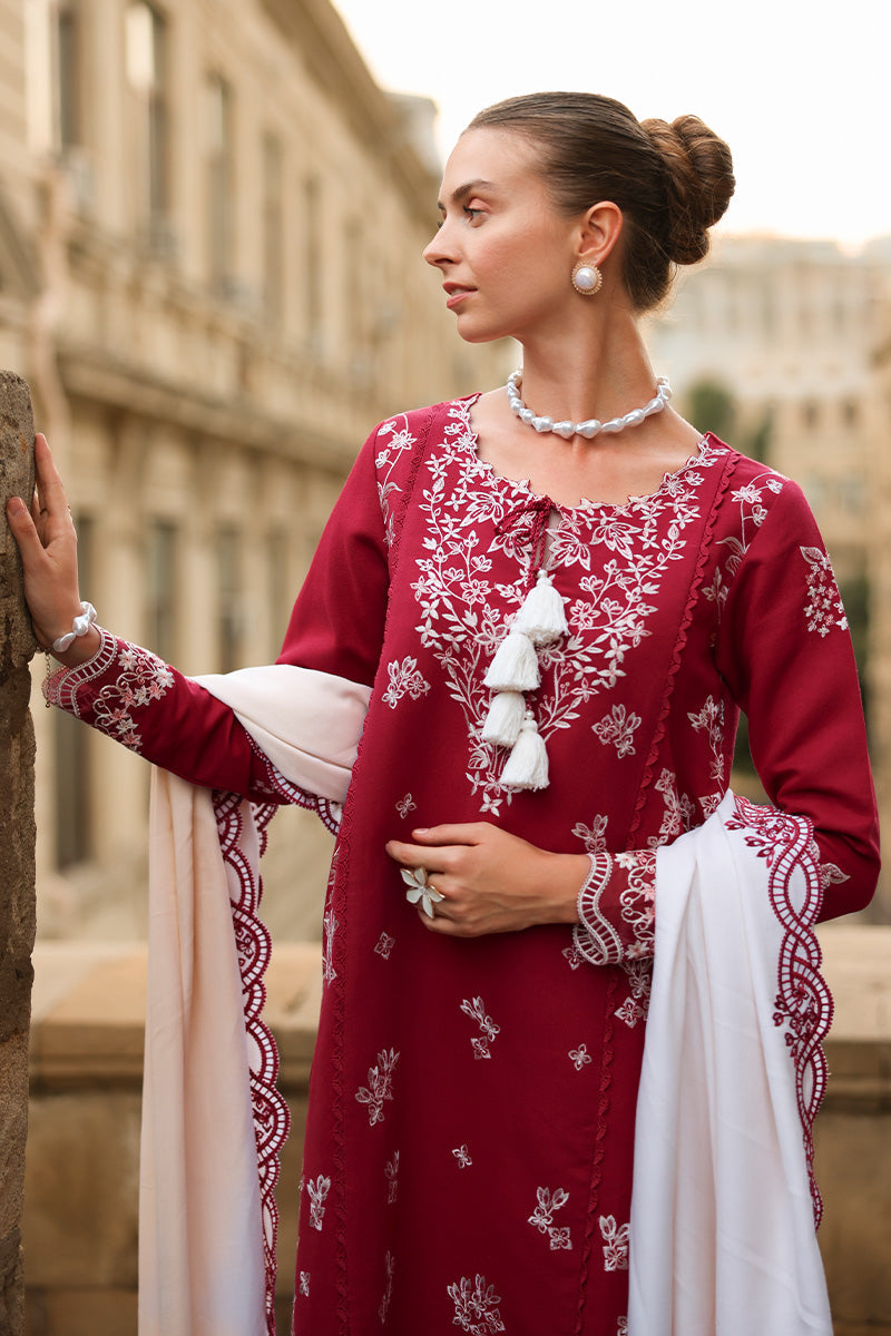 Rangrasiya | Carnation Luxury Shawl Edit | Rose-3