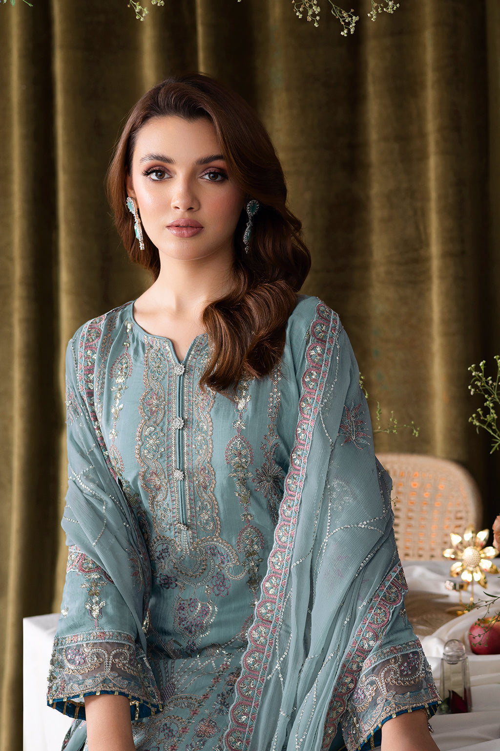 Ramsha | Aangan Luxury Raw silk | AA-109, image 6
