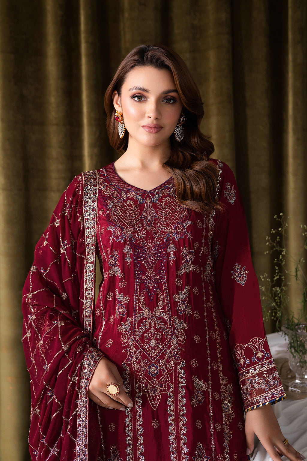 Ramsha | Aangan Luxury Raw silk | AA-101, image 3