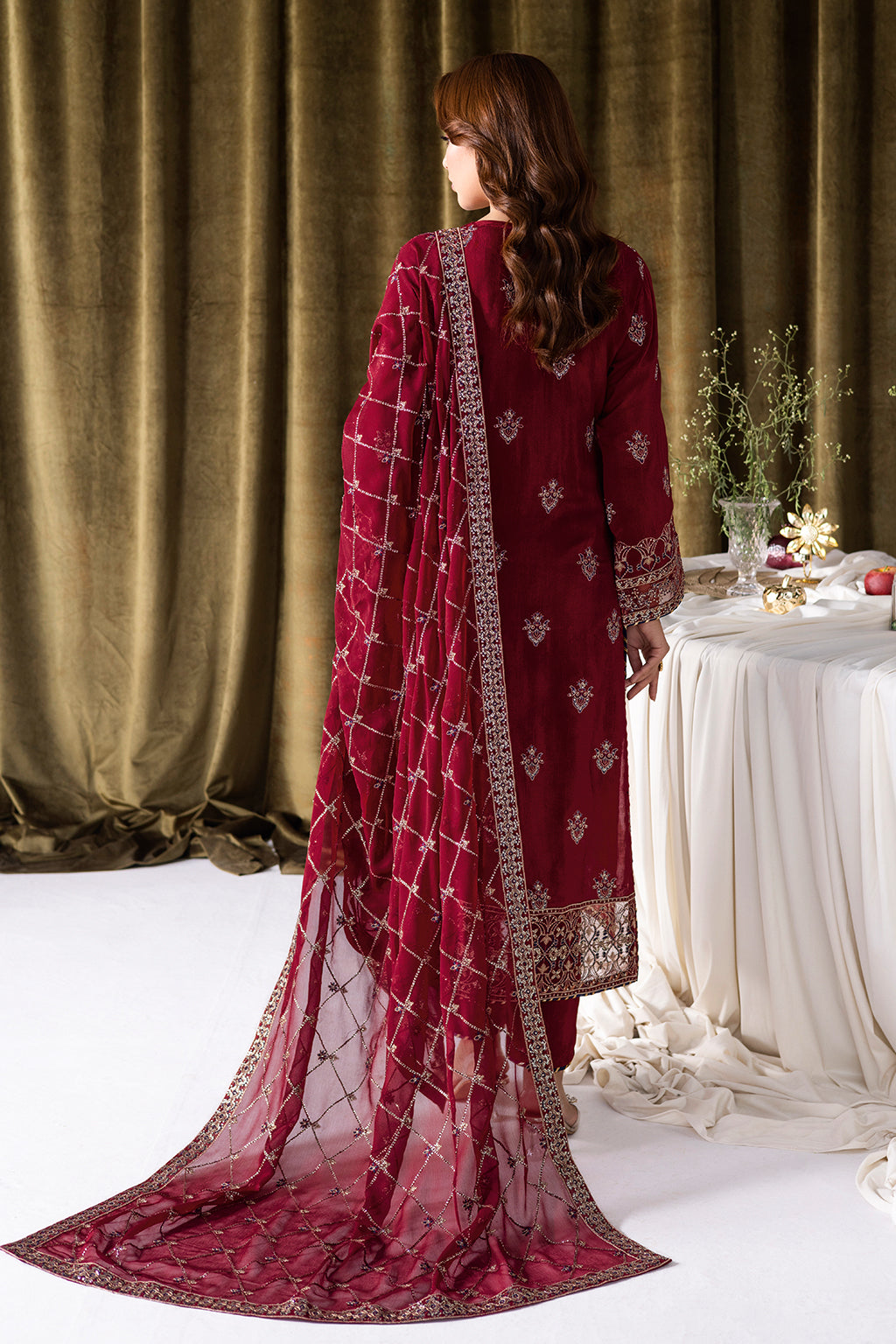 Ramsha | Aangan Luxury Raw silk | AA-101, image 2