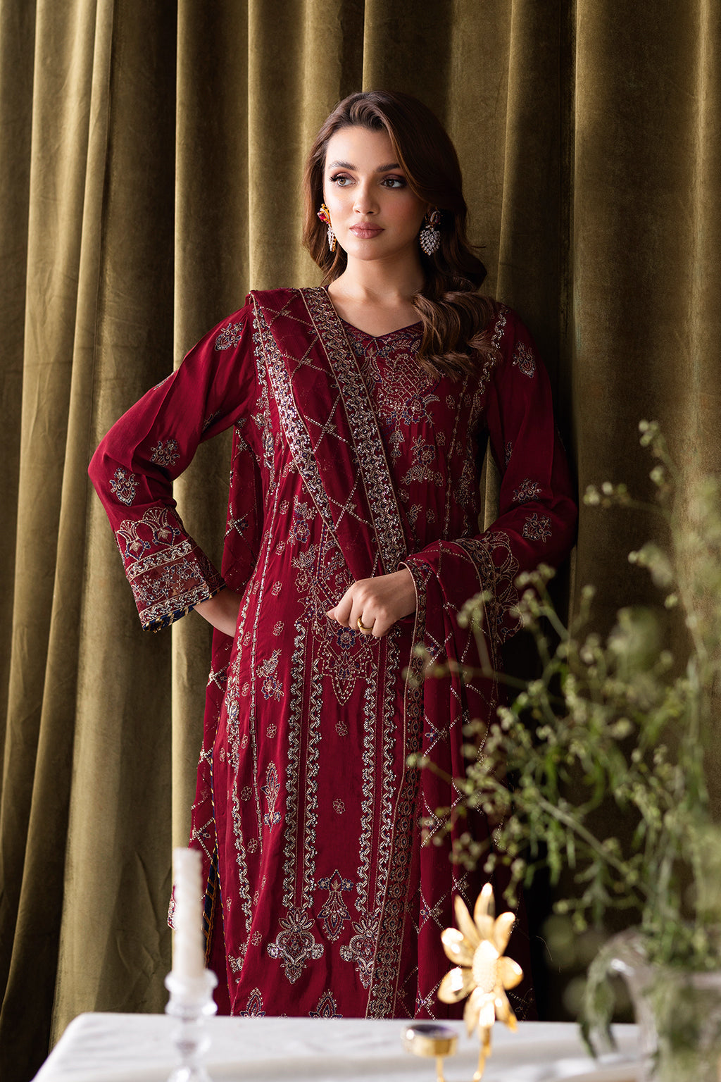 Ramsha | Aangan Luxury Raw silk | AA-101-4