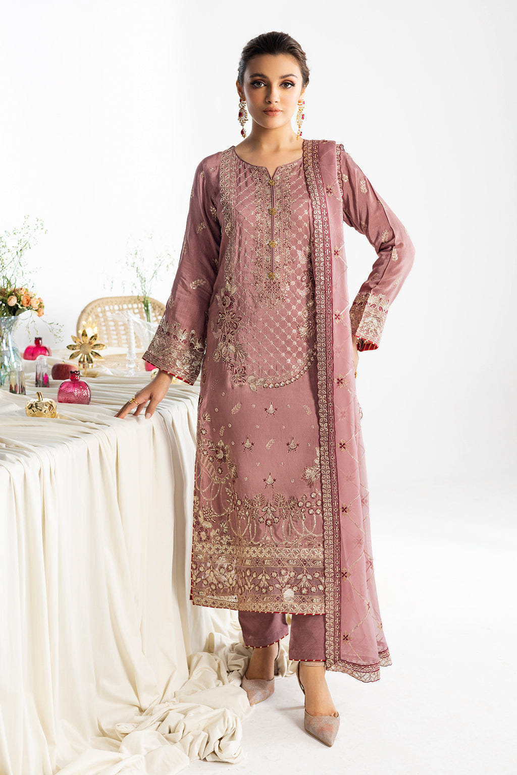 Ramsha | Aangan Luxury Raw silk | AA-104