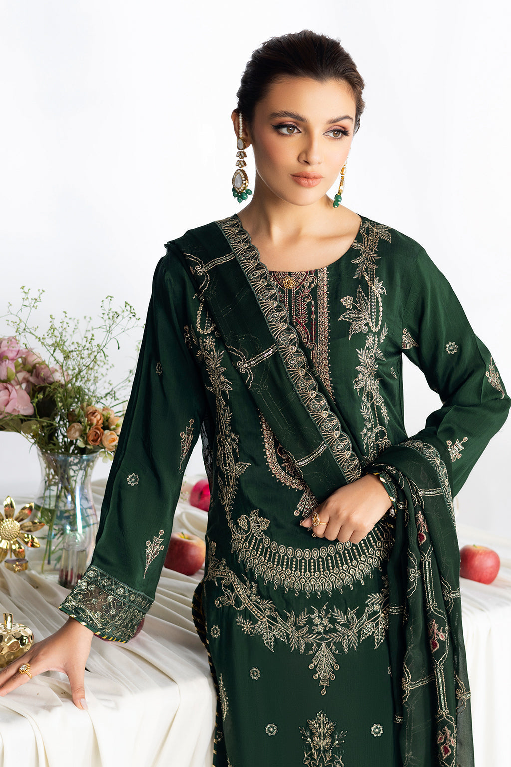 Ramsha | Aangan Luxury Raw silk | AA-107, image 5