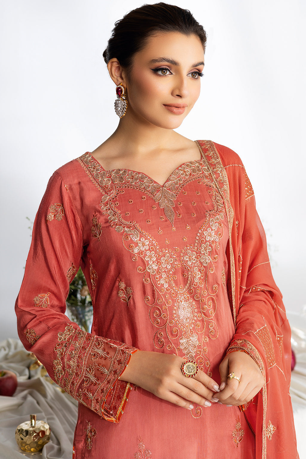Ramsha | Aangan Luxury Raw silk | AA-106-4