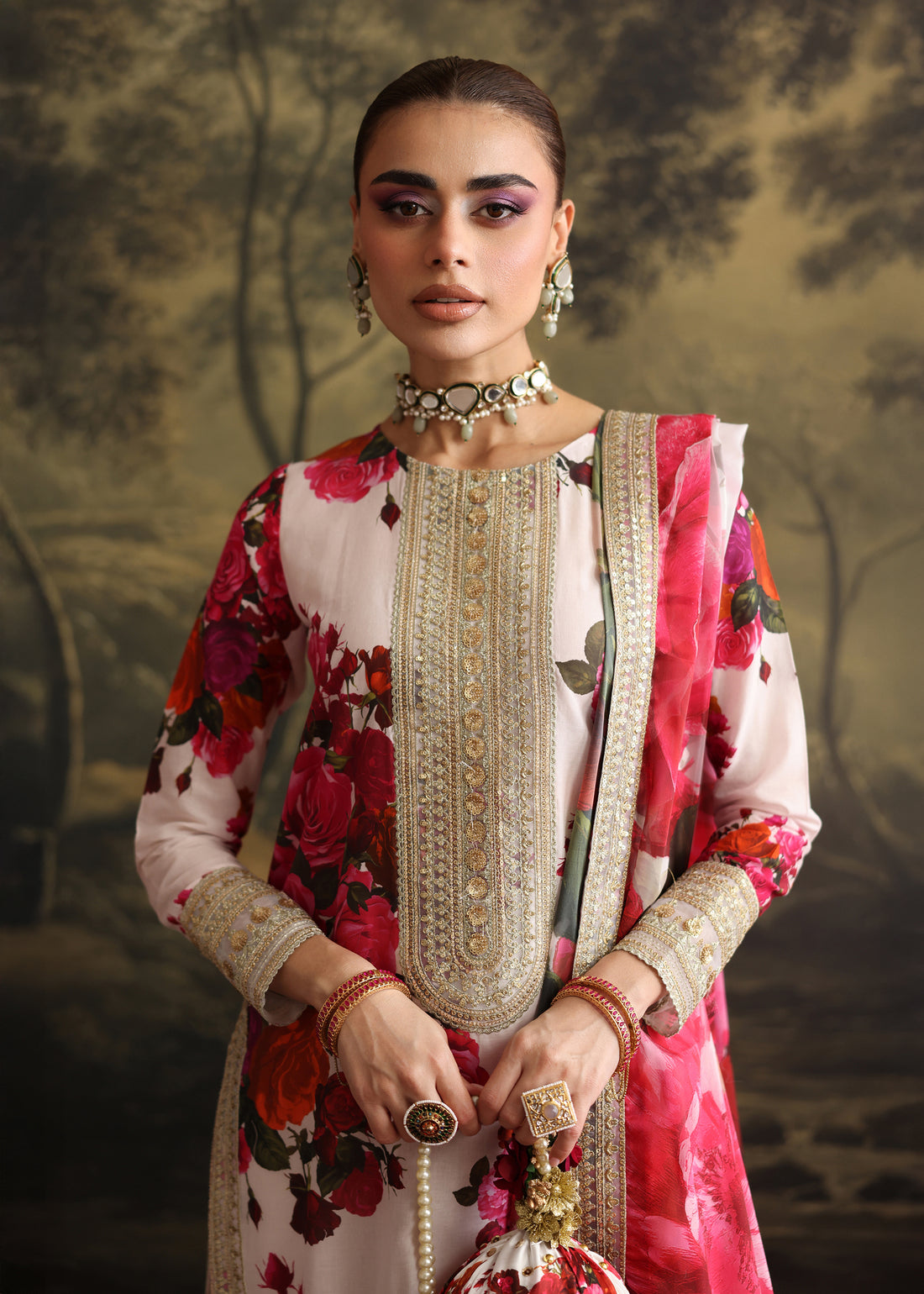 Humjoli | Rehana Luxury Collection | WHITE SHINE -  Humjoli Ladies Clothes - Original Designer Dress - House of Maryam