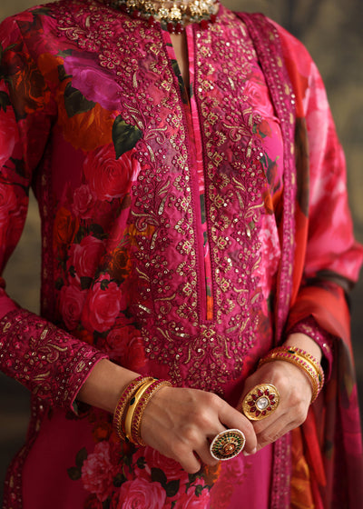 Humjoli | Rehana Luxury Collection | PINK ROSE -  Humjoli Ladies Clothes - Original Designer Dress - House of Maryam