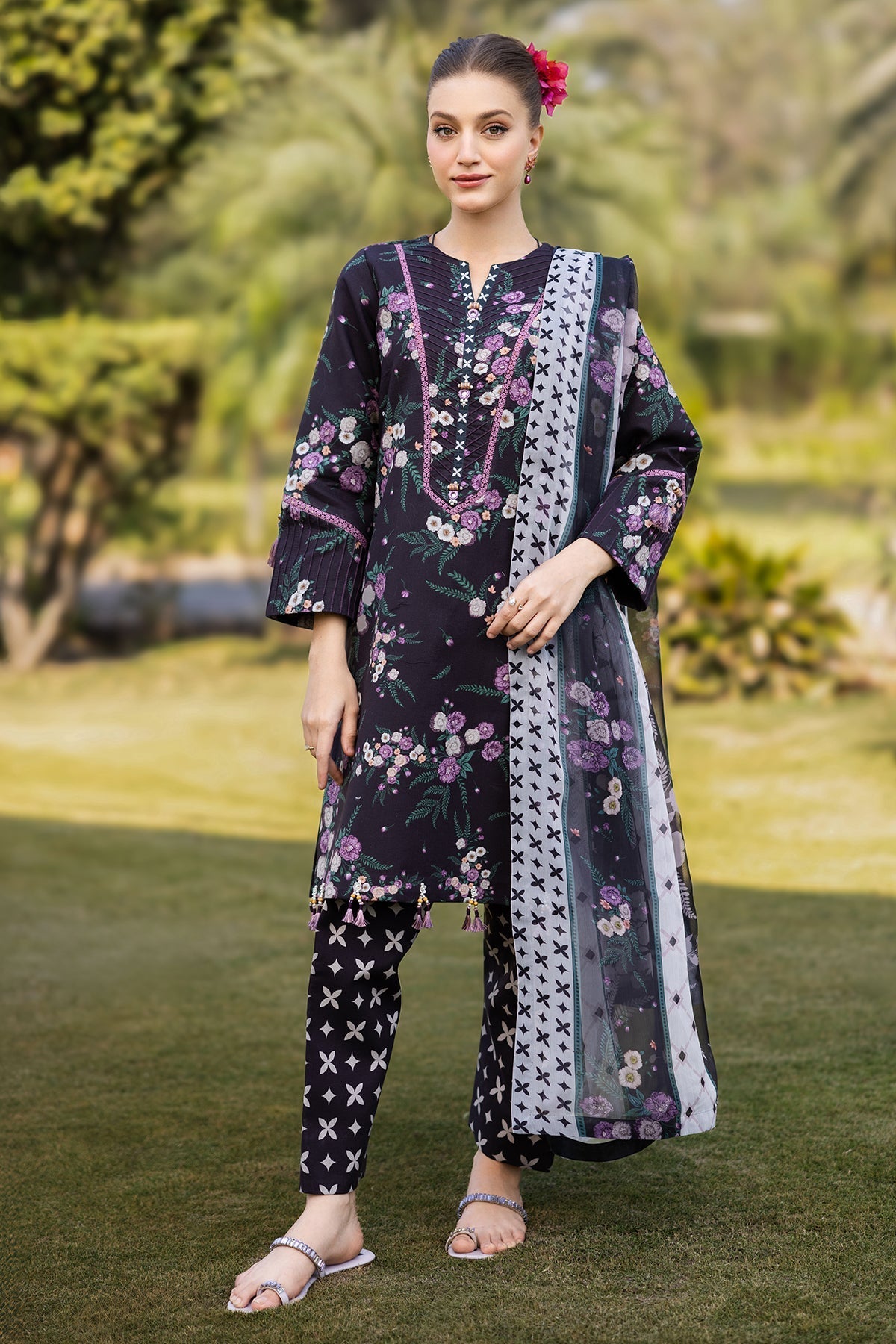 Alizeh | Sheen Lawn Prints 25 | AF-PL-6039-Tod -  Alizeh Ladies Clothes - Original Designer Dress - House of Maryam