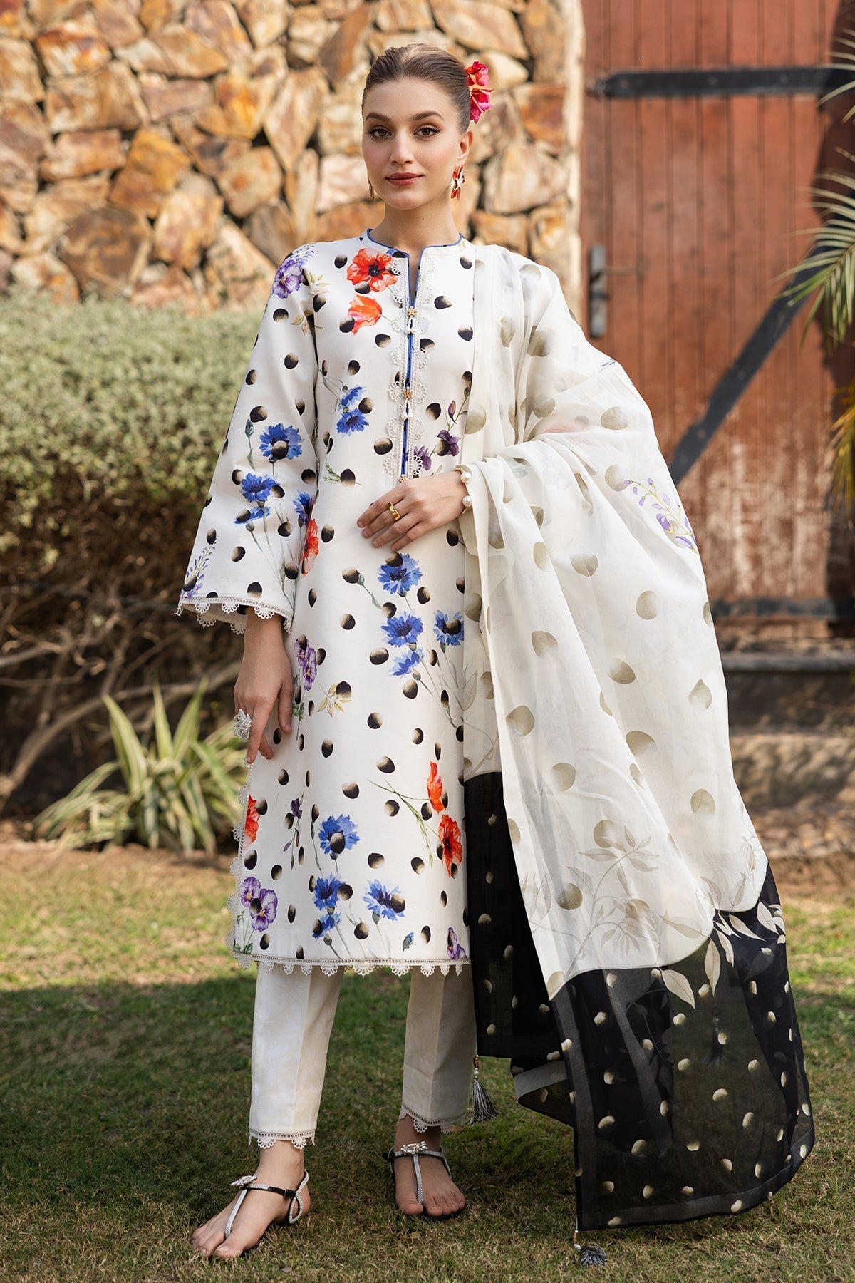 Alizeh | Sheen Lawn Prints 25 | AF-PL-6037-Loco -  Alizeh Ladies Clothes - Original Designer Dress - House of Maryam