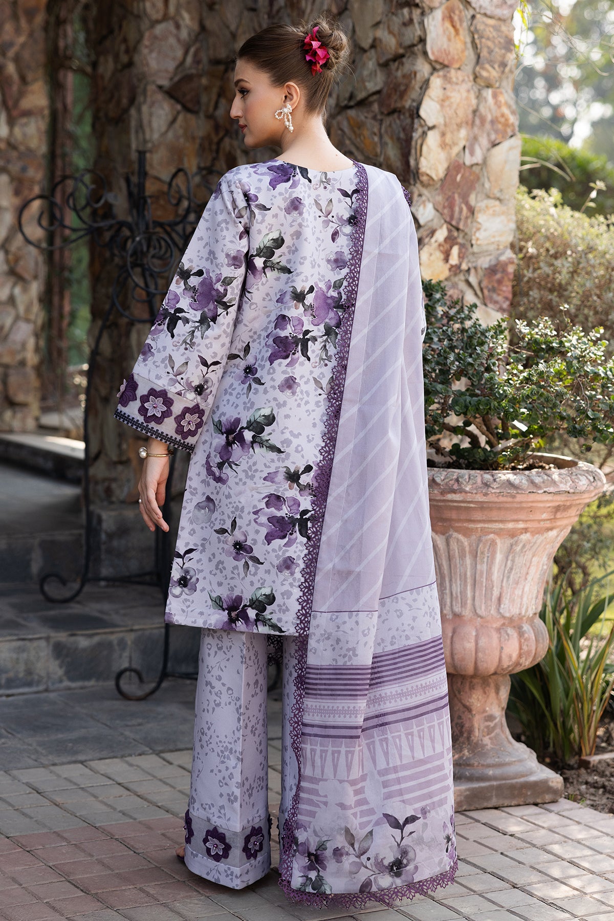Alizeh | Sheen Lawn Prints 25 | AF-PL-6041-Maylan -  Alizeh Ladies Clothes - Original Designer Dress - House of Maryam