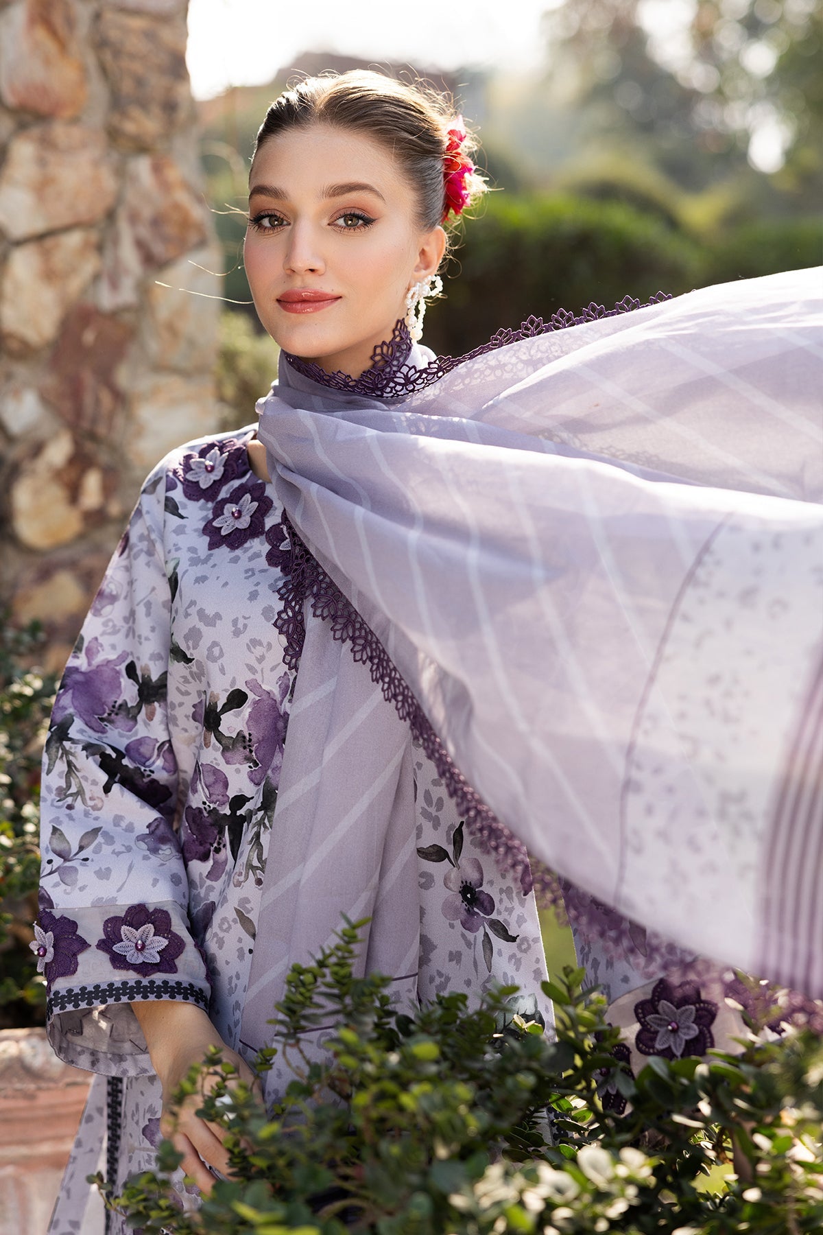 Alizeh | Sheen Lawn Prints 25 | AF-PL-6041-Maylan -  Alizeh Ladies Clothes - Original Designer Dress - House of Maryam