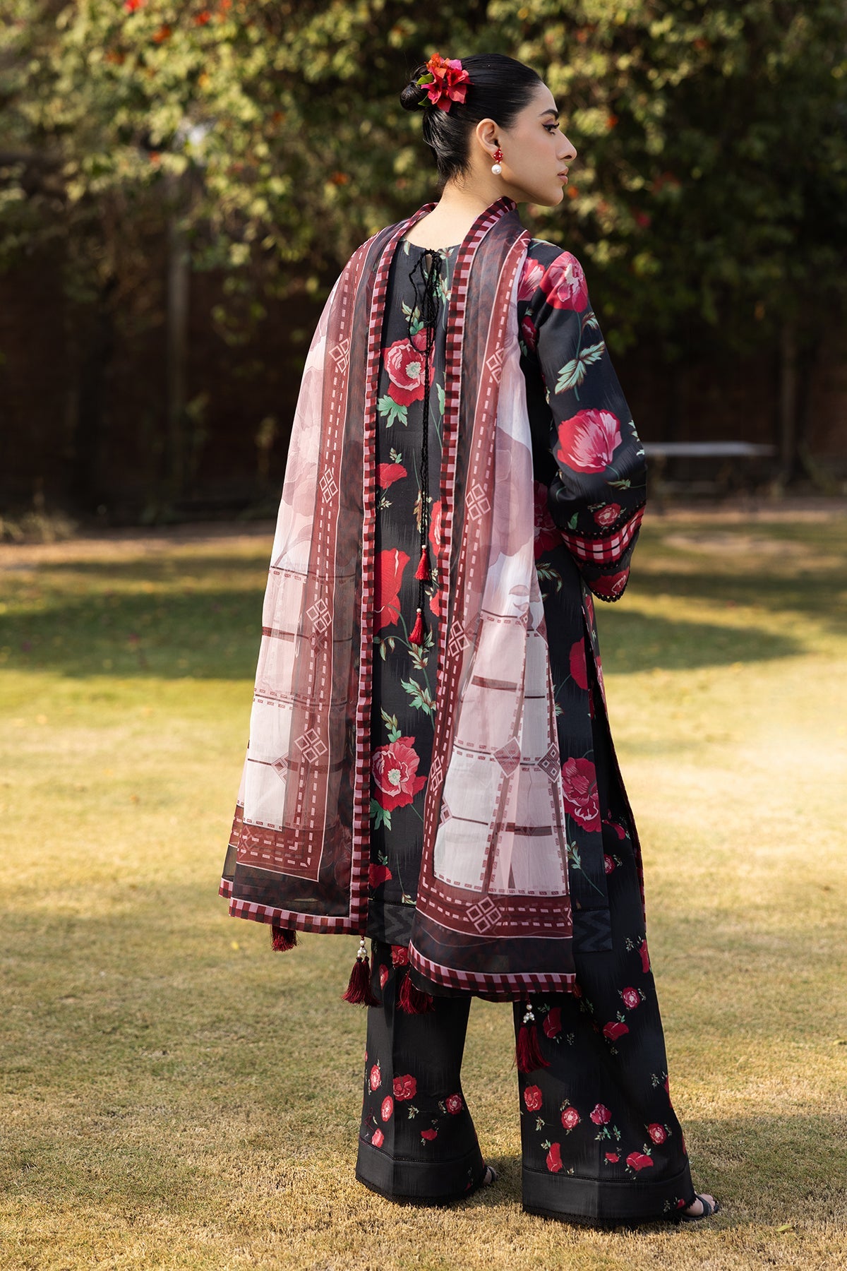 Alizeh | Sheen Lawn Prints 25 | AF-PL-6032-Somber -  Alizeh Ladies Clothes - Original Designer Dress - House of Maryam
