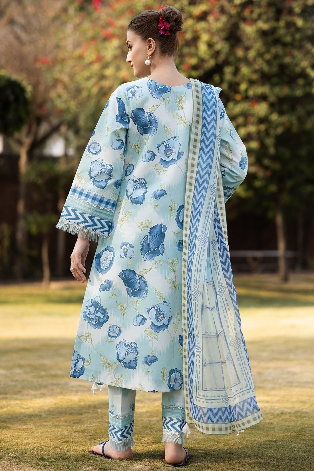 Alizeh | Sheen Lawn Prints 25 | AF-PL-6031-Laya -  Alizeh Ladies Clothes -  House of Maryam