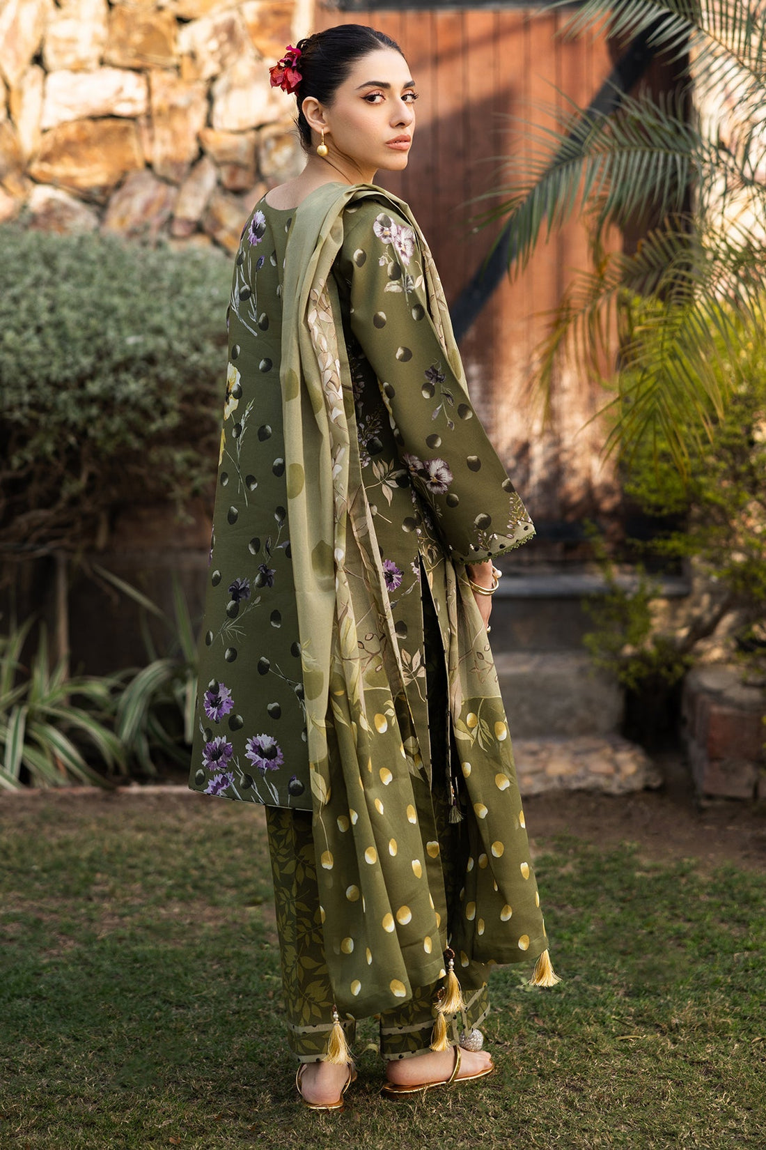 Alizeh | Sheen Lawn Prints 25 | AF-PL-6038-Willow -  Alizeh Ladies Clothes -  House of Maryam